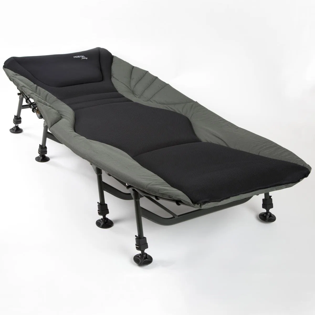 Lettino da pesca deluxe a 8 gambe in alluminio, portata fino a 180 kg