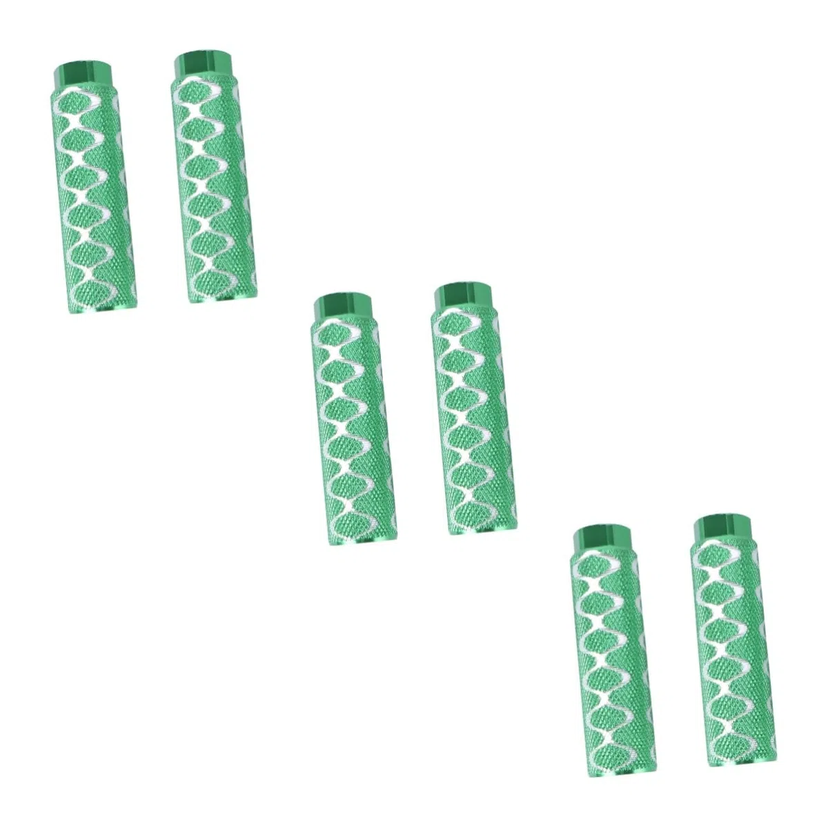 3 Paia molletta per bici da riparare Accessori ganci in metallo pedane per bici pedana bicicletta pedale del cilindro piolo sedile posteriore allacciare treppiedi chiodo questi bmx