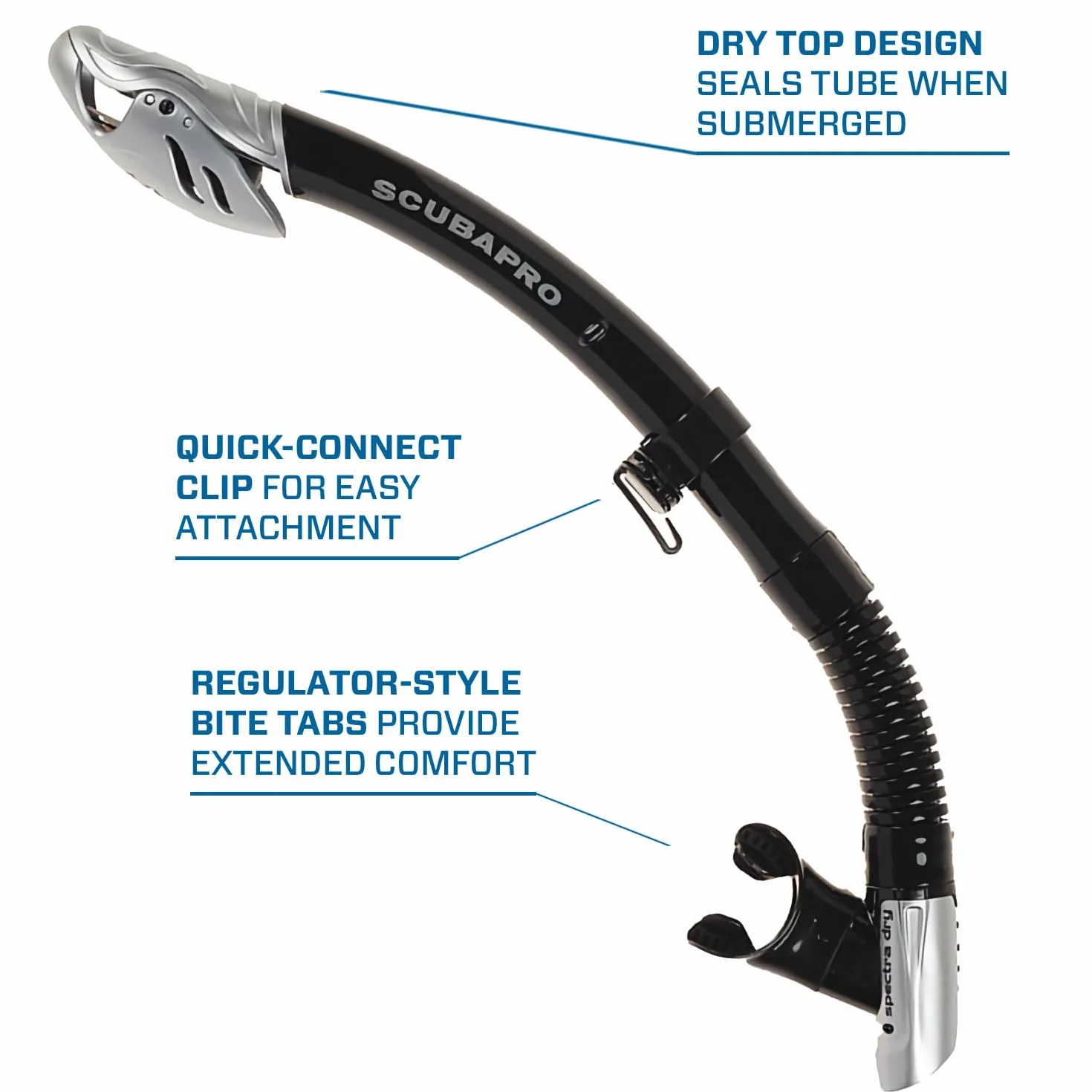 SCUBAPRO Spectra Dry Tuba