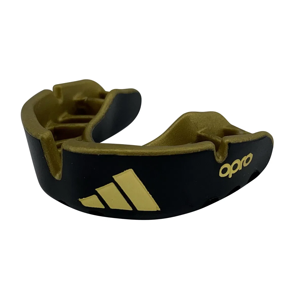 adidas Paradenti Paradenti Adulto Boxe Rugby Hockey MMA Arti Marziali OPRO Oro (Nero, Senior)