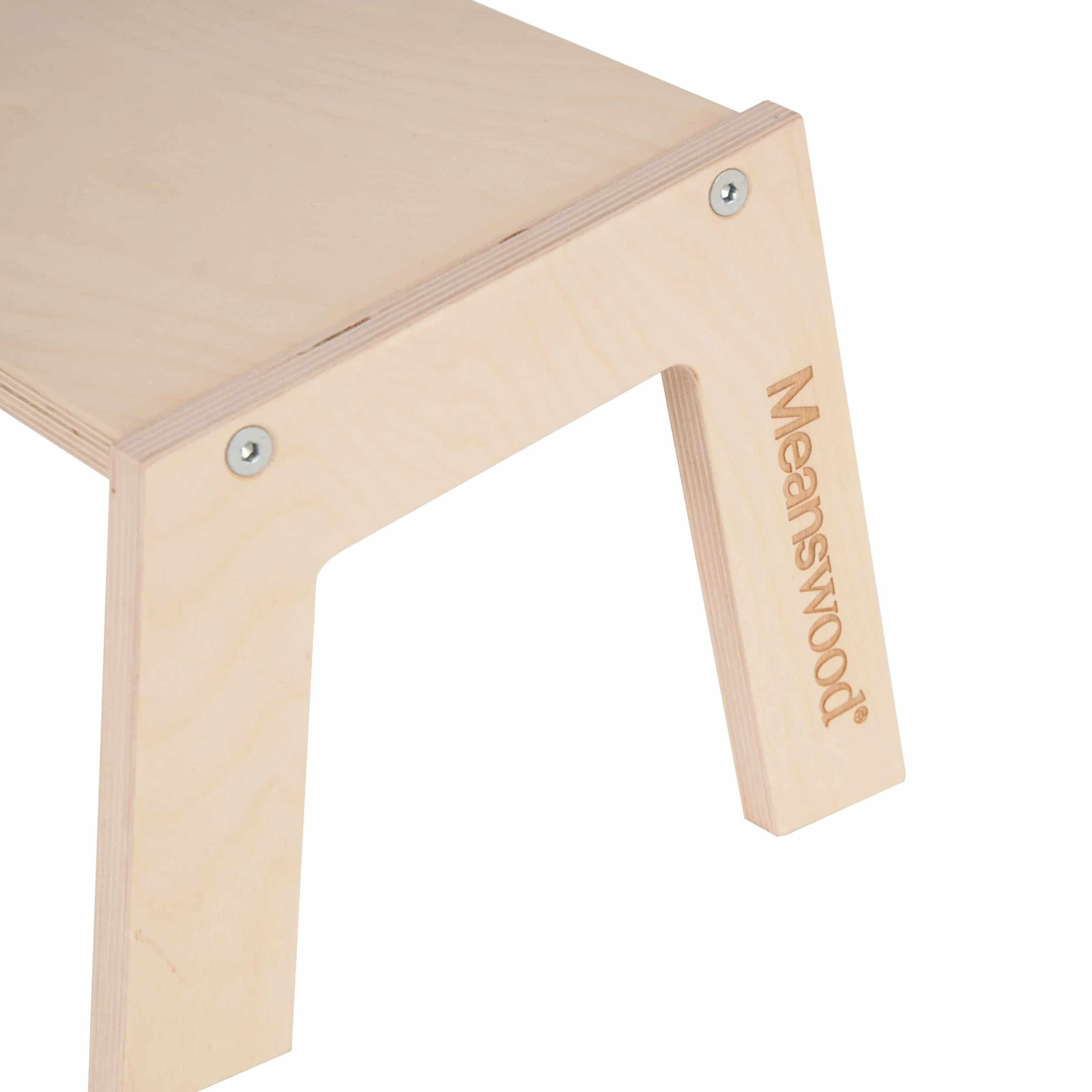 MeansWood Panca Ergonomica da Meditazione, Sgabello in Legno per Meditazione, Sedia Posturale, Relax Profondo