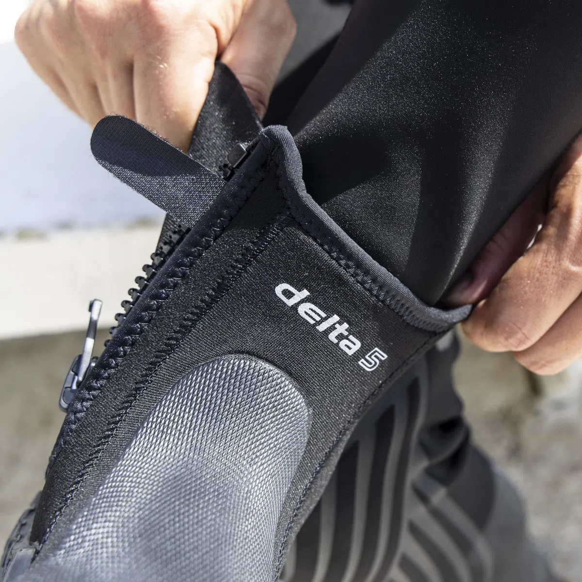 SCUBAPRO Delta 5.0 Bootie - Pantofole da Immersione con Suola Stabile