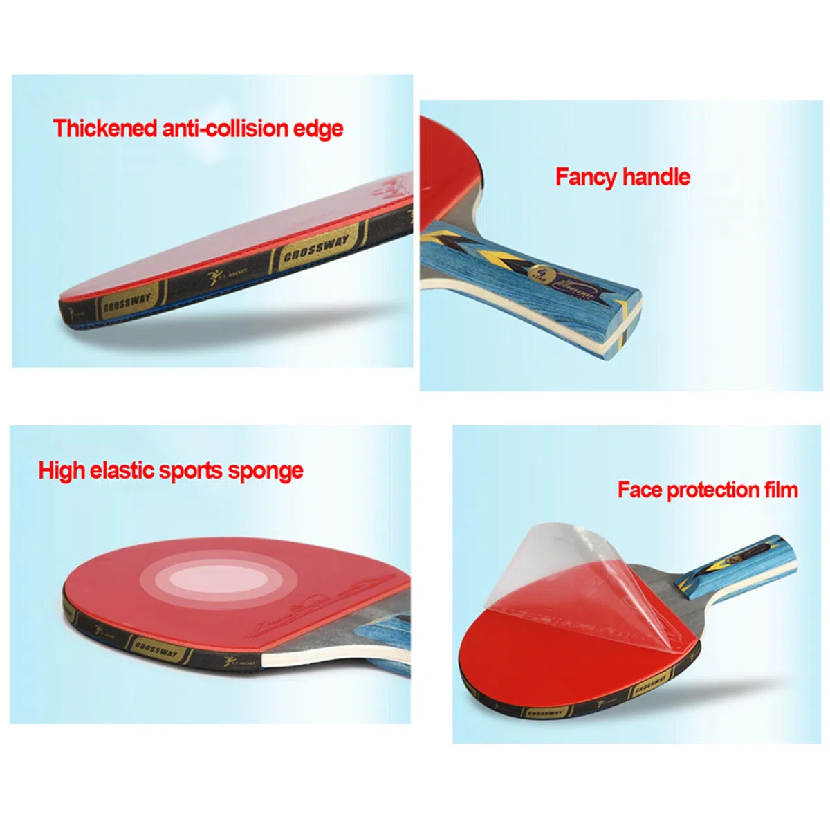 Racchetta da ping pong, Racchetta da ping pong for principianti