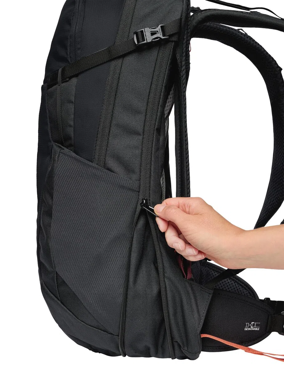 VAUDE Zaino da trekking Wizard 18+4, impermeabile da donna e da uomo, comodo zaino da trekking con sistema di trasporto intelligente e pratica suddivisione degli scomparti