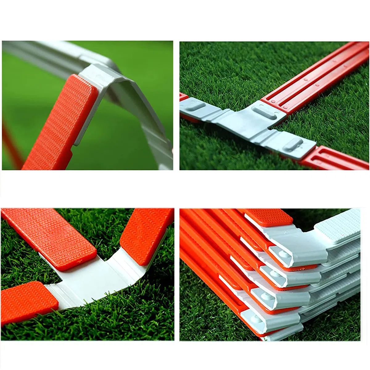 Scaletta for agilità, Pieghevole, da 5 m, for Allenamento con flessibilità di velocità, Gioco Gambe