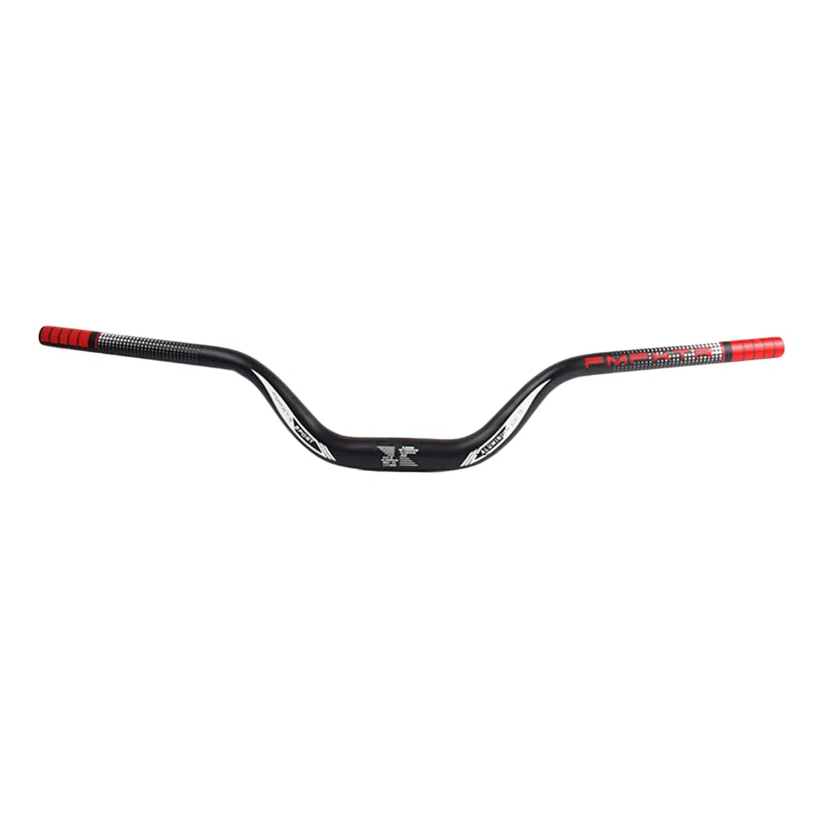 Generic Manubrio Leggero per Mountain Bike MTB Down Hill DH Bicicletta Barra Riser Extra Lunga 31,8 mm 720 mm Manubrio rialzato Alto - 720mm Rosso