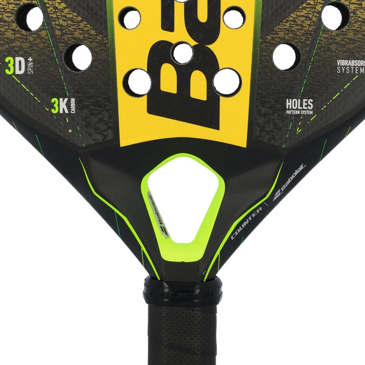 Babolat Counter Viper Incordata: No G Racchette da Padel Racchette da Padel Nero -, 1,00