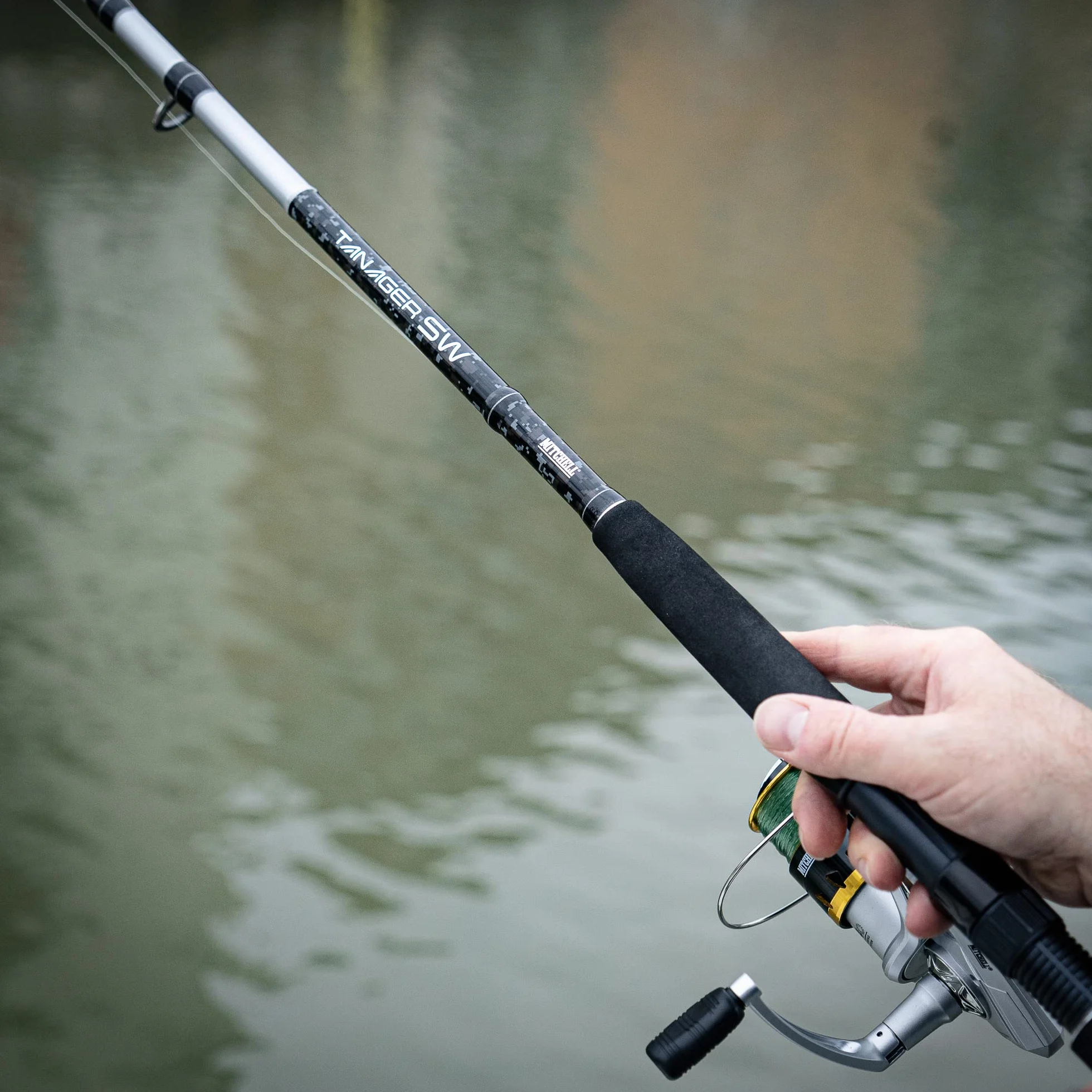 Mitchell Tanager SW Canna da barca | Fusto in grafite resistente all'acqua salata e anelli SW Proof | Per la pesca dalla barca | Merluzzo, merluzzo giallo e grongo in acqua salata | 2,40 m, 100-200 g