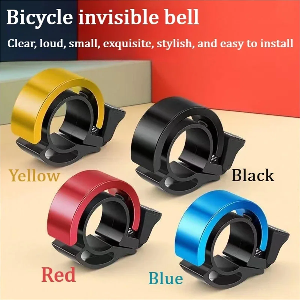 Campanello per bicicletta 10 pezzi Soud Uso per la sicurezza della bici Chiamata Ciclismo MTB Manubrio Corno Accessori per bici Campanello per bicicletta