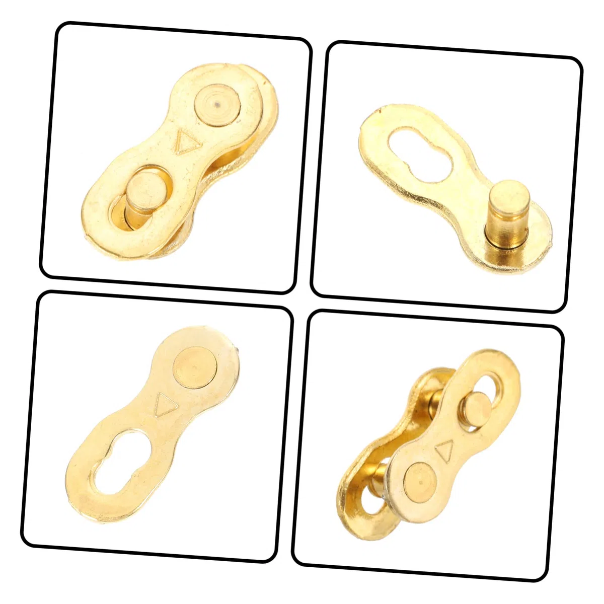 INOOMP 72pezzi Giunti Catena Bicicletta Pratici Con Facile Installazione Per Mountain Bike Collegamenti Catena Resistenti e Sostituzione Per Ciclisti Appassionati