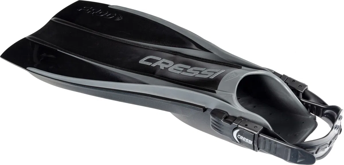 Cressi Frog Fins, Pinne con Cinturino Regolabile per Immersione e Snorkeling Unisex - Adulto