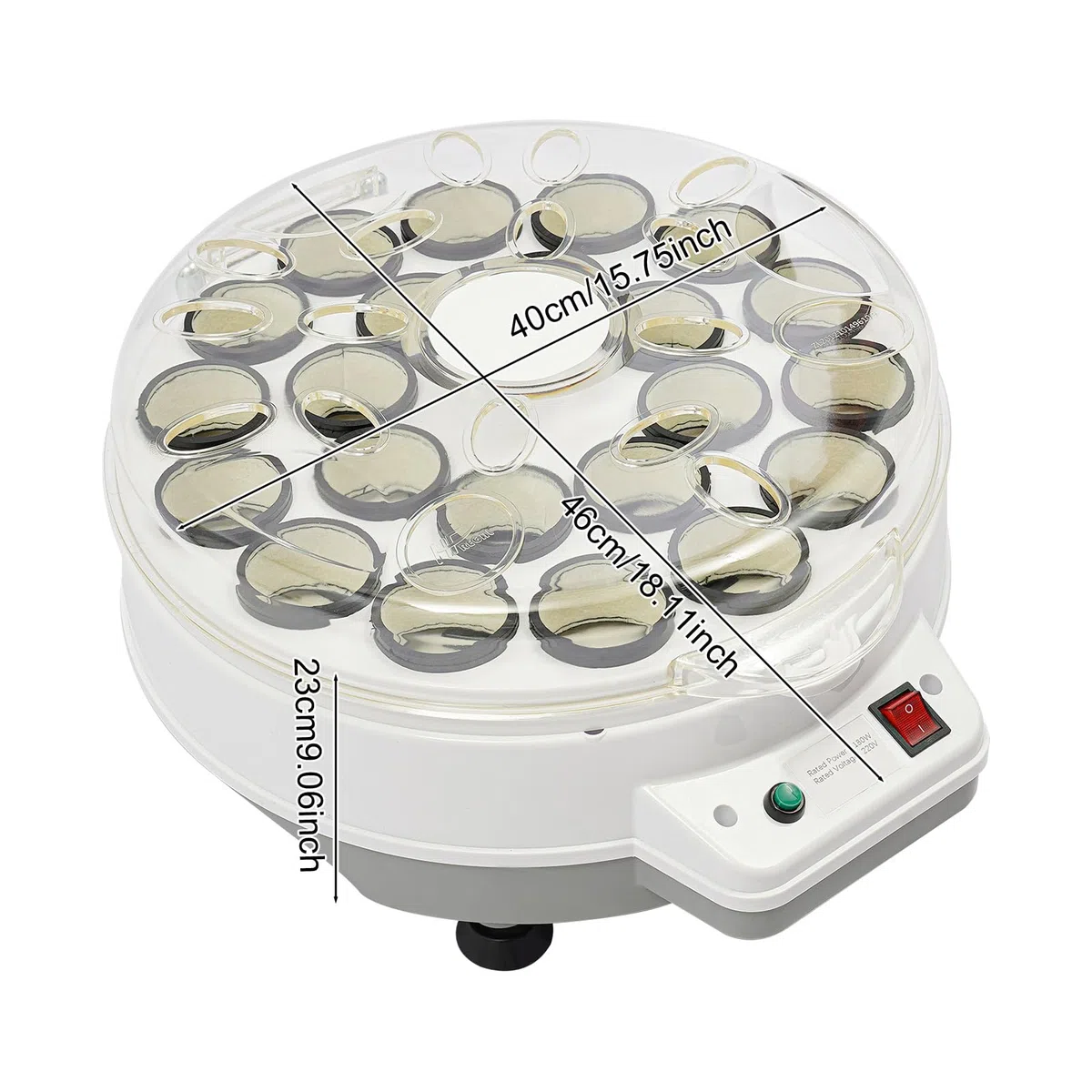 Pulitore e lucidatore automatico per palline da biliardo a 22 palline, 300 W, protezione da surriscaldamento e sicurezza di sicurezza, per casa, club e sale