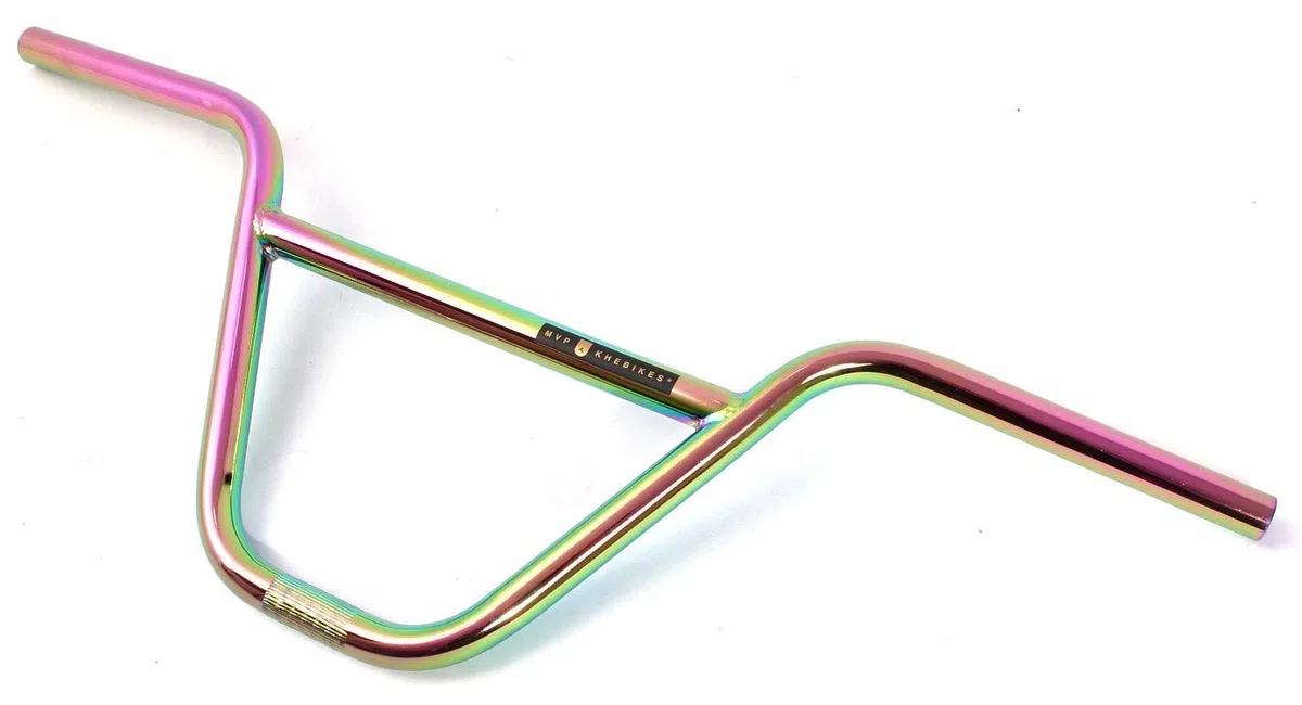 KHE MVP - BMX - Manubrio - Materiale: CrMo - Altezza: 228,6 mm - Tubo assemblato a saldatura da 22,2 mm