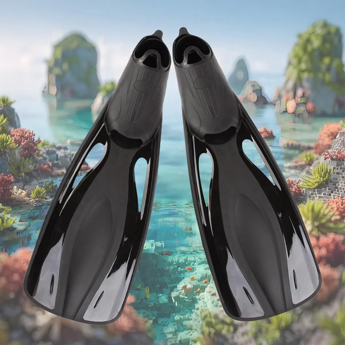 Pinne Da Nuoto Adulti Attrezzatura, Equipaggiamento, Flipper, 1 Paio | Pinne Per Snorkeling E Nuoto Adulti Uomini, Donne, Principianti, Nuoto, Snorkeling, Sport, Allenamento Subacqueo Outdoor