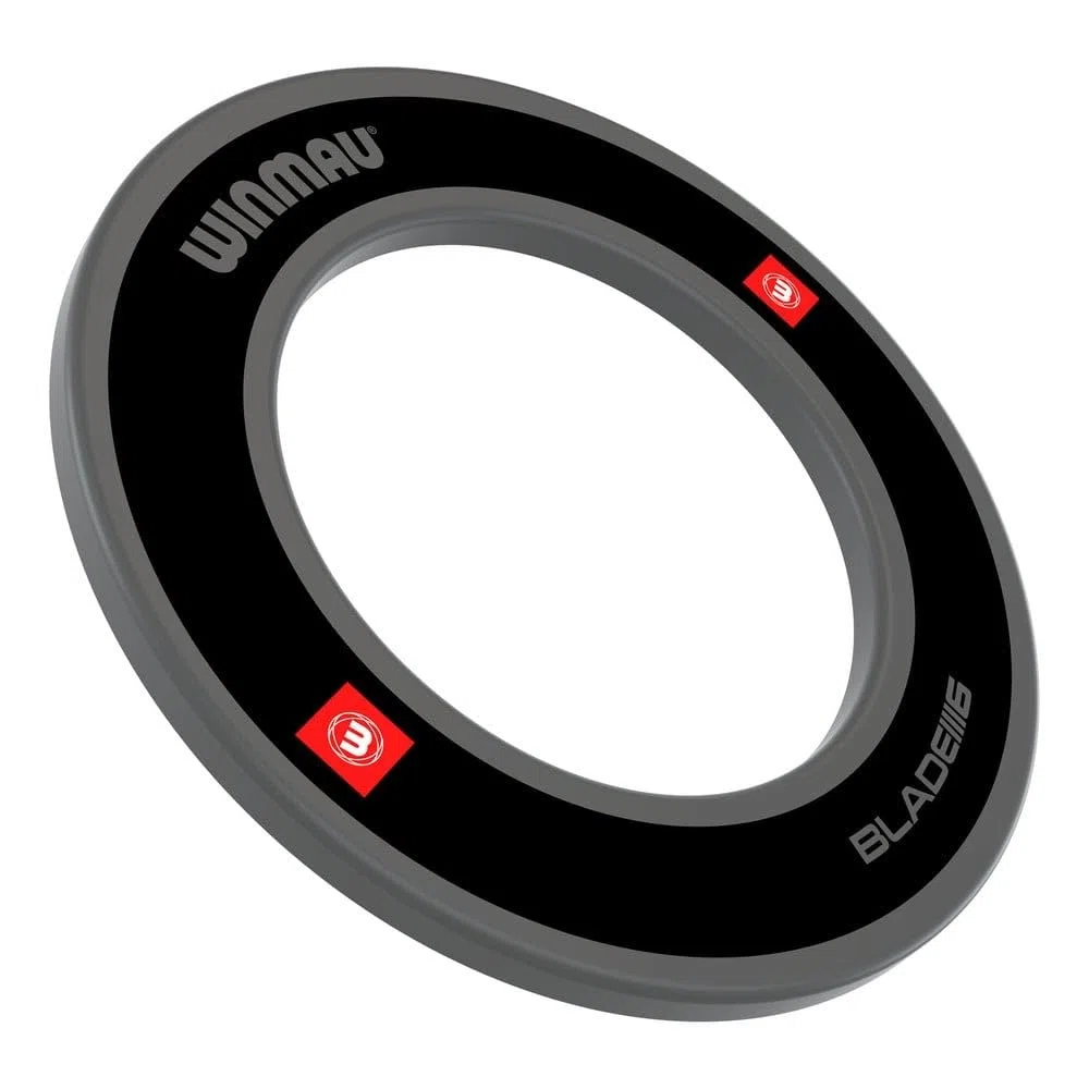 WINMAU Pro Line 1.0 & 2.0 - Anello per bersaglio per bersaglio per freccette, colore: rosso, blu, nero e bianco, protezione da parete