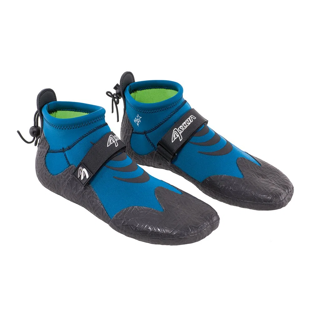 Ascan Star Blue - Scarpe da surf in neoprene, 2 mm