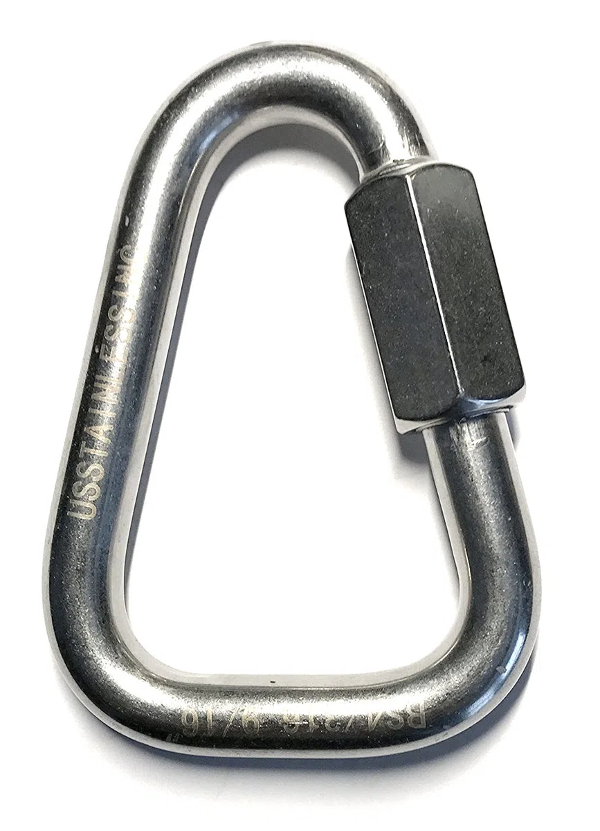 Acciaio Inox 316 Delta Quick Link 14mm (9/16") Marine Grade Triangle
