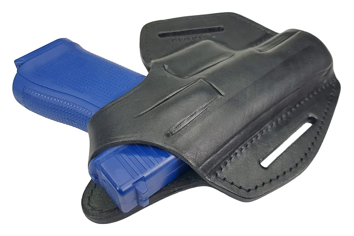 VlaMiTex OWB Fondiba in Pelle per Glock 17 19 22 23 31 32 33 34 35