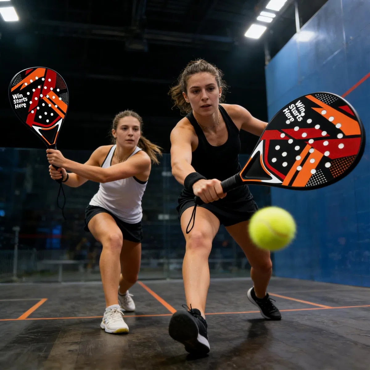 Set da Tennis Attrezzature Sportive Leggero e Antiscivolo | Set di racchette da tennis per uomo, donna, giovane atleti, sport spiaggia, all'aperto, al coperto e in giardino