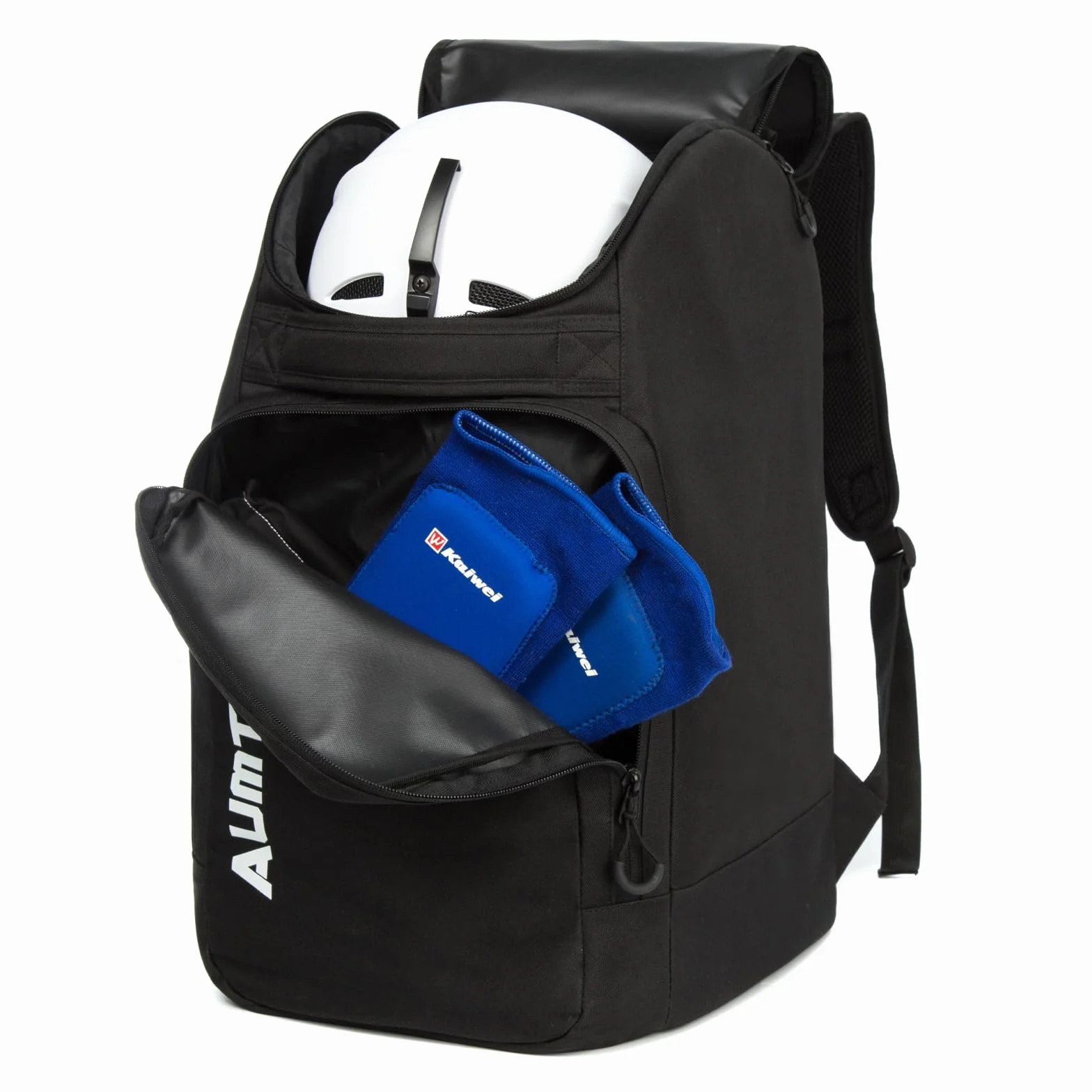 AUMTISC Borsa per scarponi da sci con scomparto per casco e cinghie 45L-65L