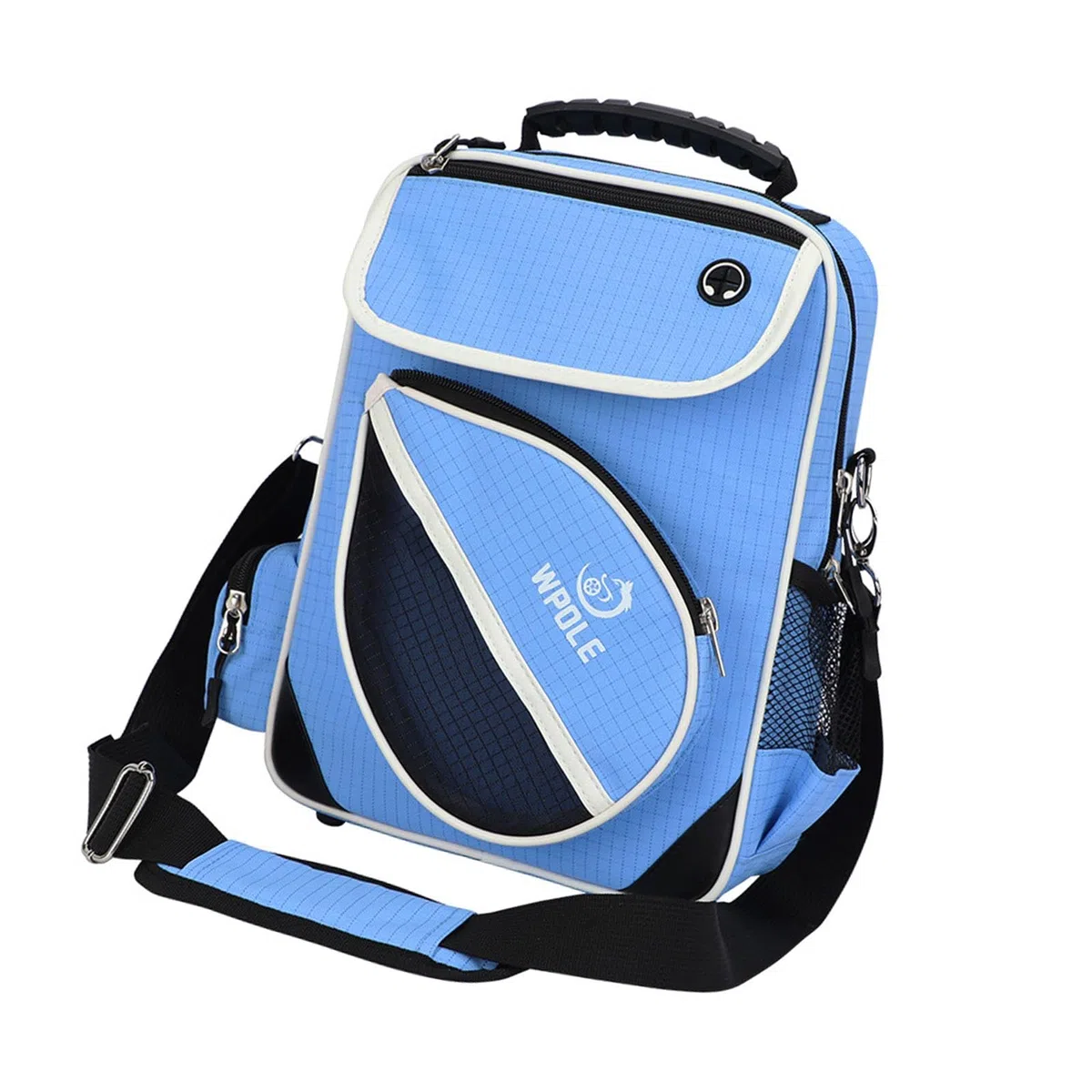 Borsa a Tracolla di Grande capacità per Racchetta -Pong, Resistente all'Acqua, Realizzata in Robusto Tessuto Oxford, Ideale per Allenamento