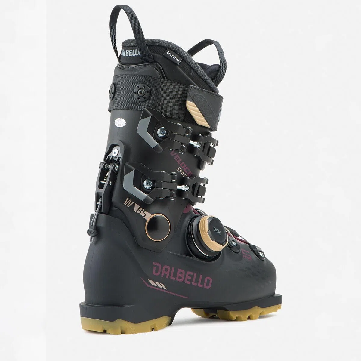 Dalbello Veloce Space 85W Black Women - Scarponi da sci da donna - Taglia 80 - Nero