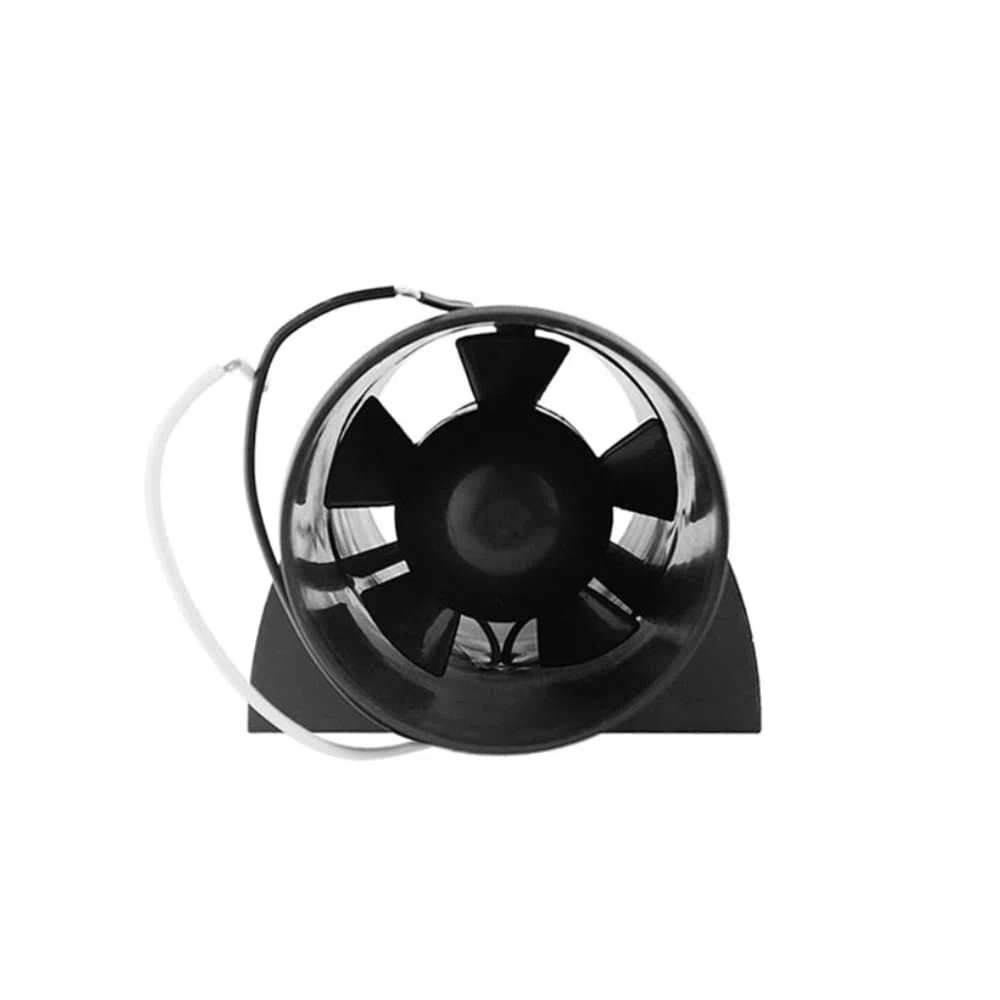Riloer 12V RV Yacht Engine Room DC Marine Blower Ventilatore di scarico, in-line Air Blower con tubo di aspirazione 75MM/3" Ventilatore compatto per barca Motore di sentina Cambusa Ventilazione marina