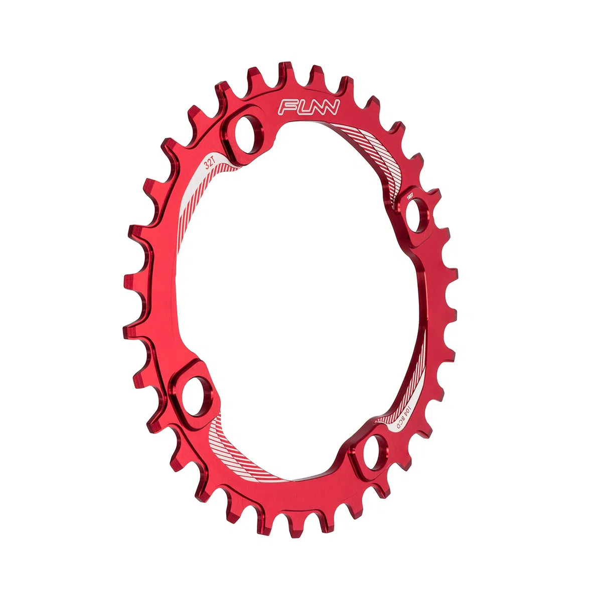 Funn Solo Narrow Wide Corona per Catena a 9 10 11 12 Velocità, Adatta per Guarnitura con Interfaccia BCD da 104mm, Corona per Catena Monovelocità