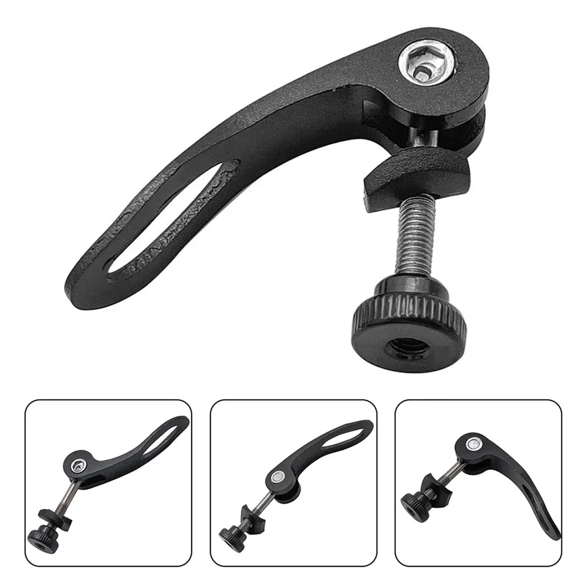 Vite a sgancio rapido per morsetto sedile 5 Pezzi M5x45mm Vite A Sgancio Rapido For Reggisella MTB Morsetto Leggero For Altezza Regolabile Tubo Bicicletta