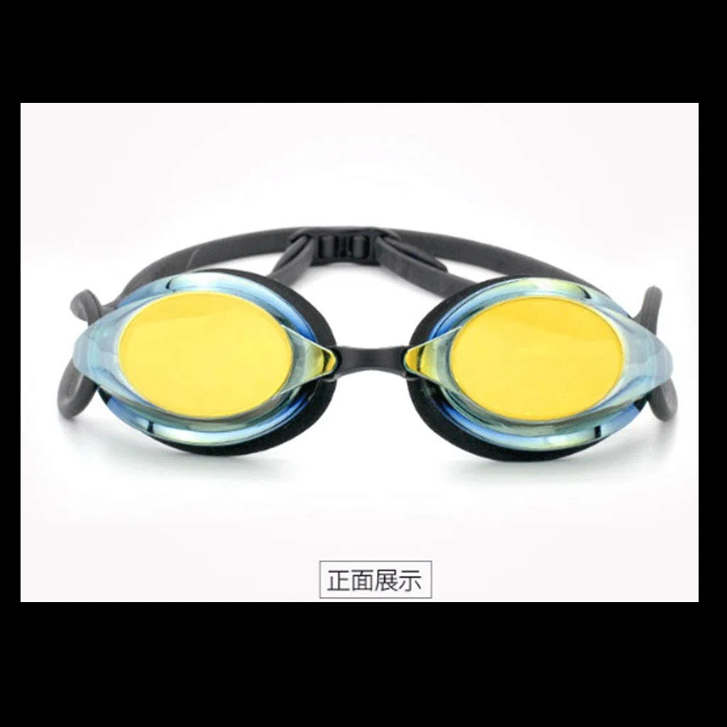 Occhialini da Nuoto con Anti nebulizzazione e nasello Regolabile - Lenti a Specchio con Protezione UV per Bambini, Ragazzi, Uomini e Donne(3-Pack)