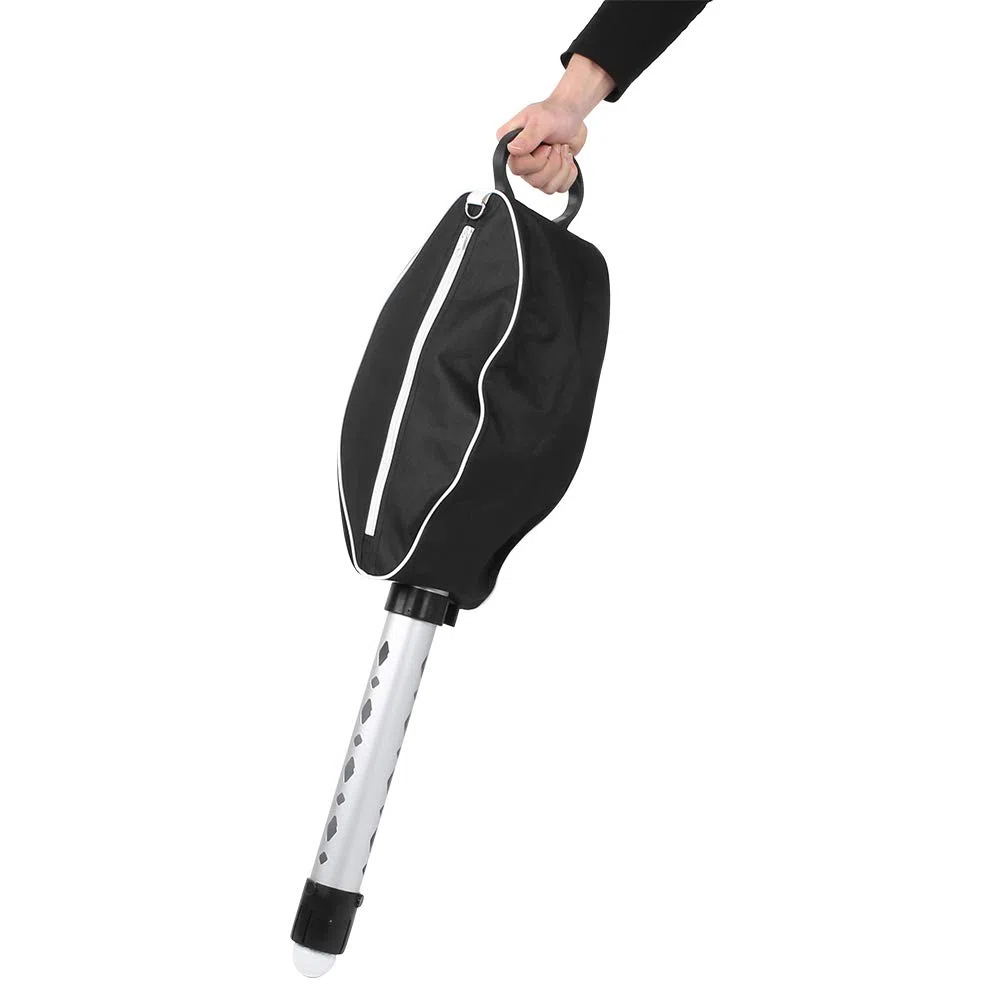 Cryfokt Sacca Telescopica Regolabile per Raccolta Palline da, Strumento per Raccogliere 80 Palline, Tessuto in Nylon Impermeabile, 715 G, Forniture Sportive per Gli Amanti del