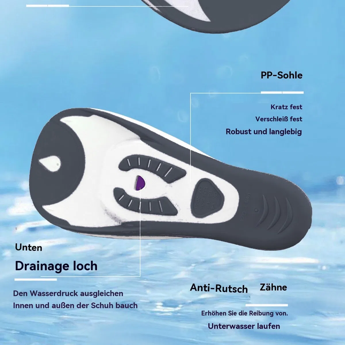 Pinne galleggianti per allenamento di nuoto | Set da snorkeling, attrezzatura per immersioni, attrezzatura sportiva per donne, bambini, piscina, vacanze al mare