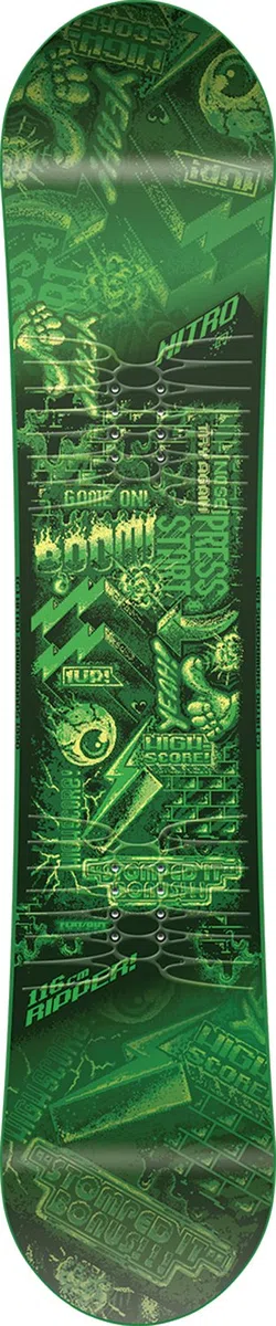 NITRO Snowboards Bambini Ripper Kids '18 Snow Board, Bambini, 1181-830258