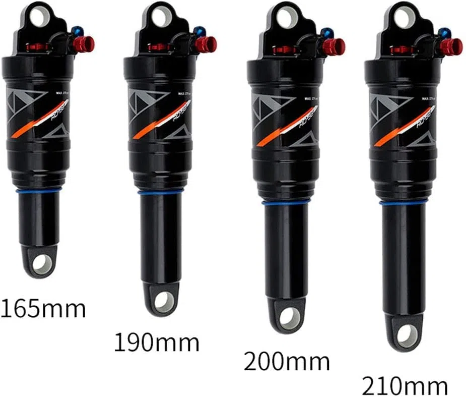 Ammortizzatori per Mountain Bike Ammortizzatore Posteriore Ad Aria - Rebound/Lock out/Pressione dell'Aria Regolabile