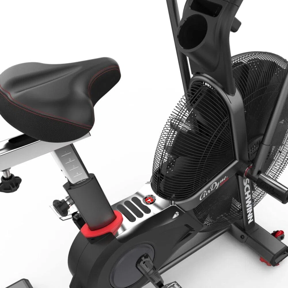 Schwinn Airdyne AD8 - Bicicletta fitness professionale con resistenza d'aria senza limiti, programmi di allenamento HIIT, peso massimo utente 160 kg, supporto per borraccia, Crossfit Trainer