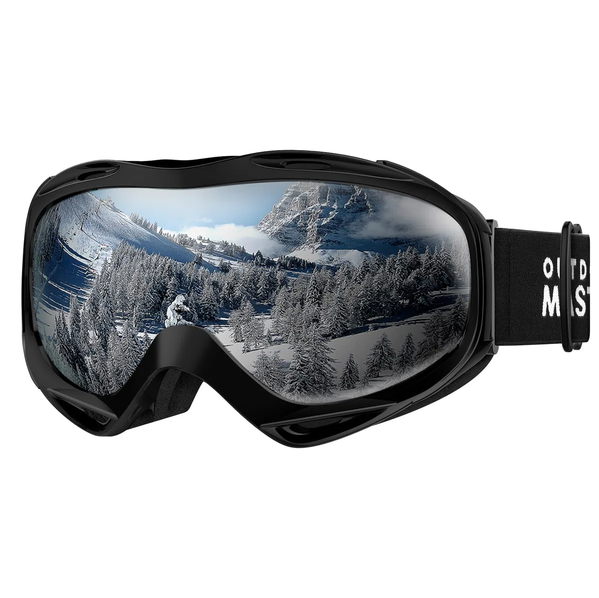 OutdoorMaster OTG - Occhiali da sci e snowboard, unisex, protezione UV 100%