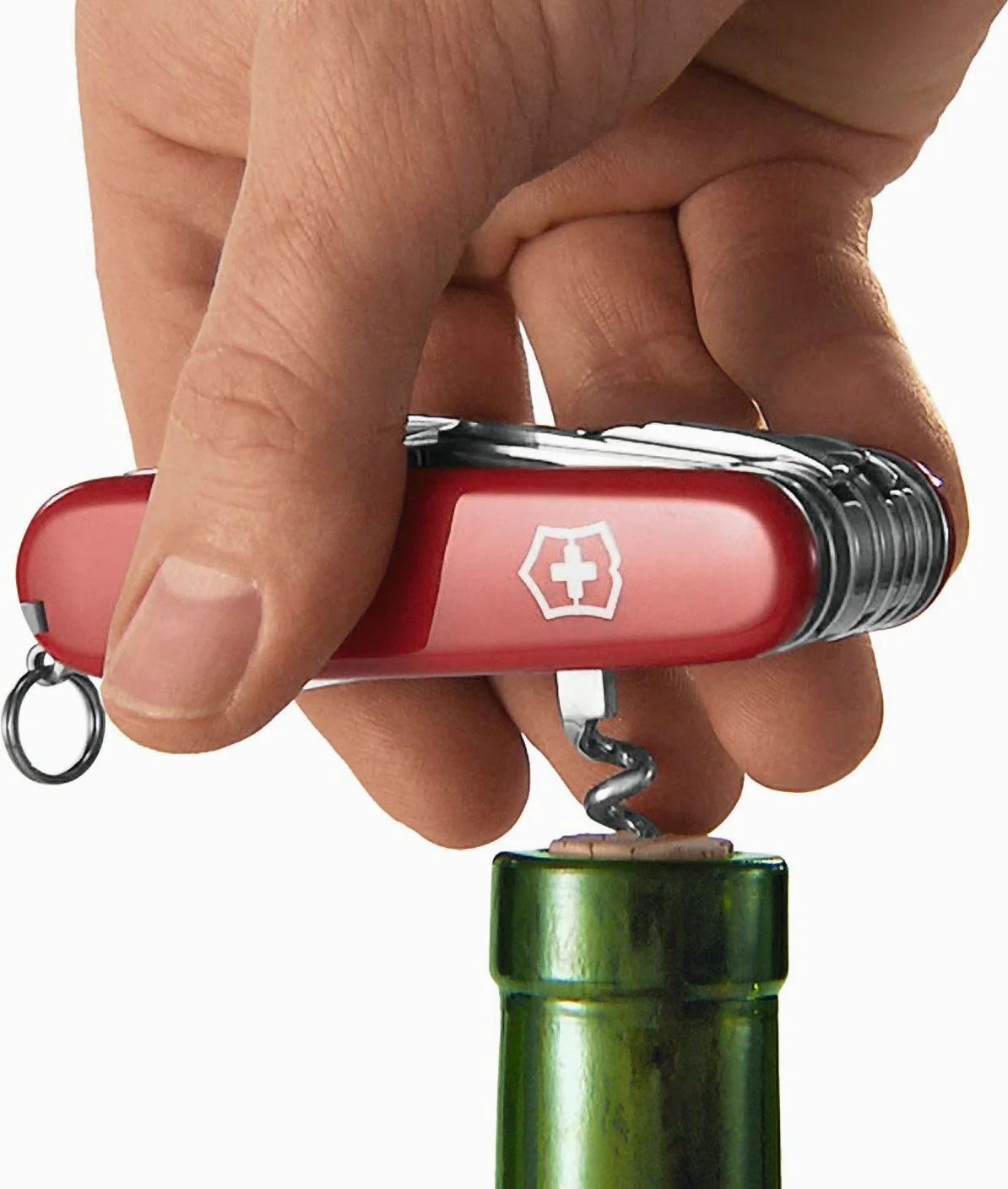 Victorinox Coltello tascabile Explorer (16 funzioni, lente d'ingrandimento, cacciavite Phillips, forbici)