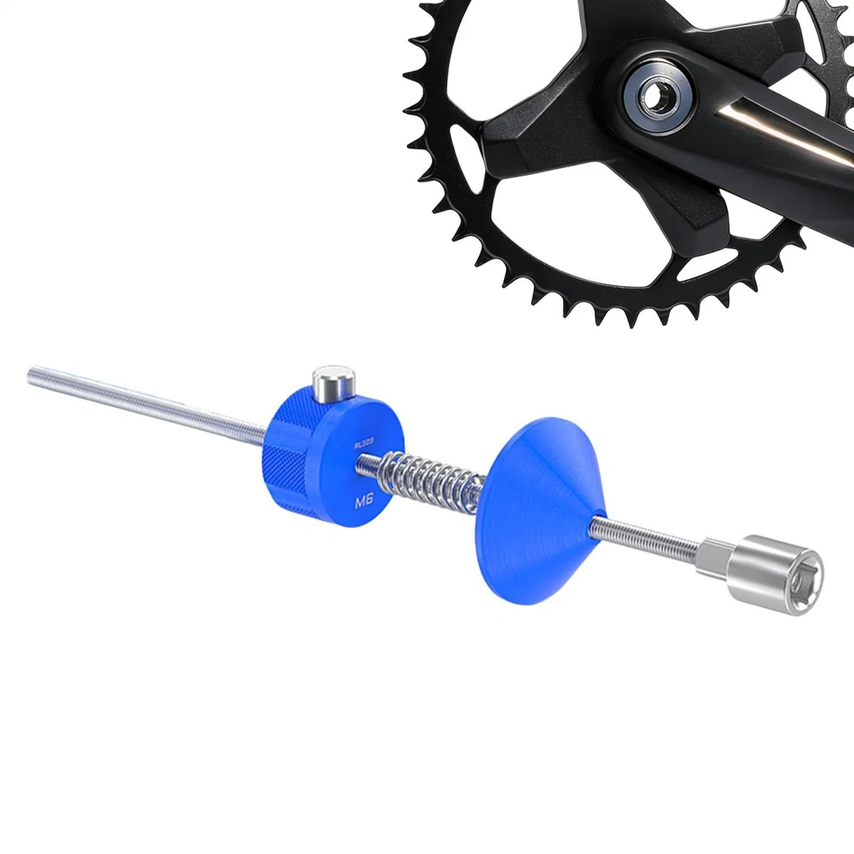 Strumento di rimozione della manovella – Chiave di manutenzione rapida e supporto inferiore | Riparazione della bicicletta per pedali, supporto, rimozione dei cuscinetti, mountain bike, manutenzione