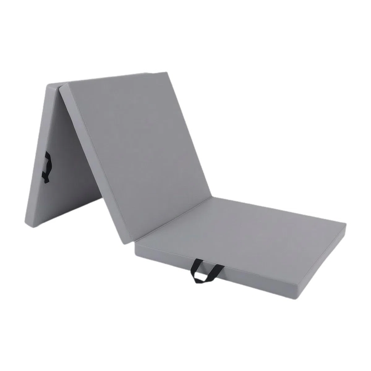 Mat Pieghevole Tappetino Antiscivolo Materassino Fitness Pieghevole Cuscino Ginnastica Portatile Tappetino Pilates Resistente in PU EPE