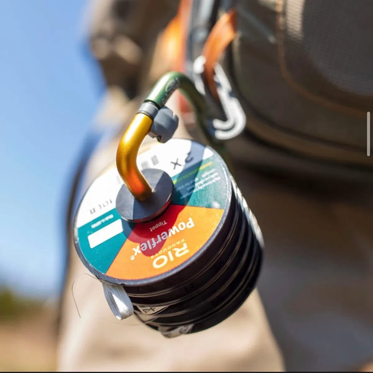 Rio Cancello per pesca a mosca con 2 x ~ 6X-PowerfleX-Tippet attrezzatura da pesca, trasparente