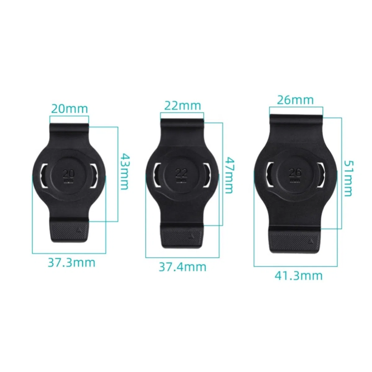 Fit MTB Bike Mount Watch Computer Base Accessori 20/22/26mm per Cronometro GPS Road Bike (Full)