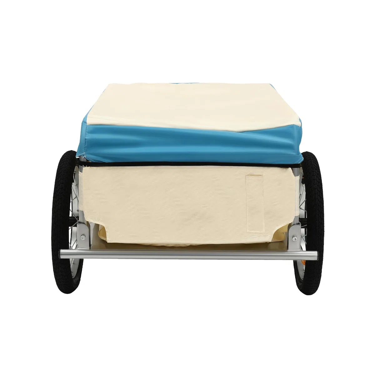 Rimorchio per bicicletta, rimorchio per bicicletta, portata 50 kg, pieghevole, per mountain bike da 24 pollici/26 pollici