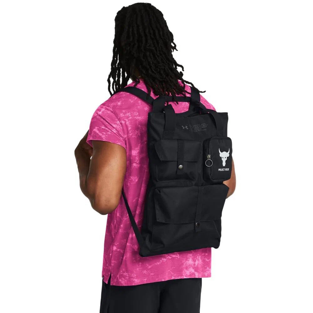 Under Armour Project Rock - Sacca da palestra unisex