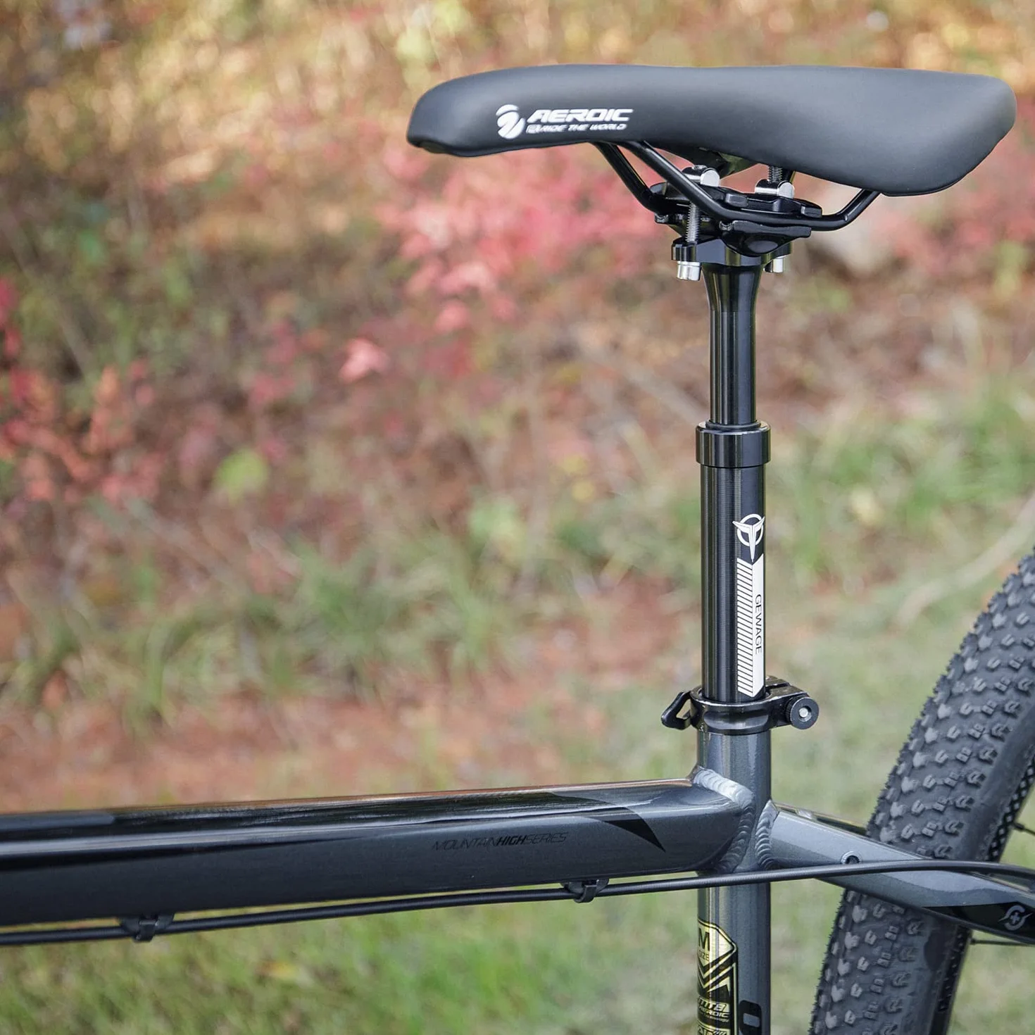 GEWAGE Reggisella per bicicletta, reggisella per bicicletta a sospensione per 27,2/30,9/31,6 x 400 mm, reggisella a sospensione a molla in lega di alluminio per MTB bici da strada BMX eBike