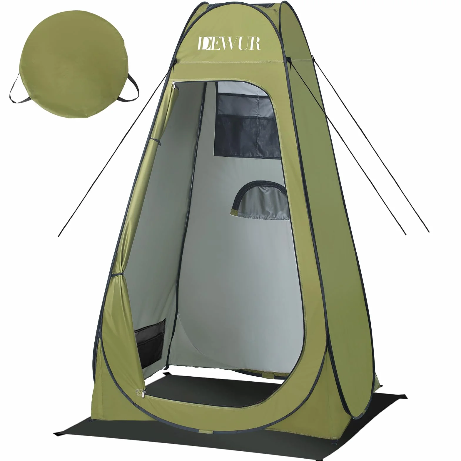 Dewur Tenda da bagno Campeggio con protezione UV 50+, tenda da doccia pop-up, spogliatoio, privacy, tenda da bagno, spogliatoio, tenda mobile per esterni