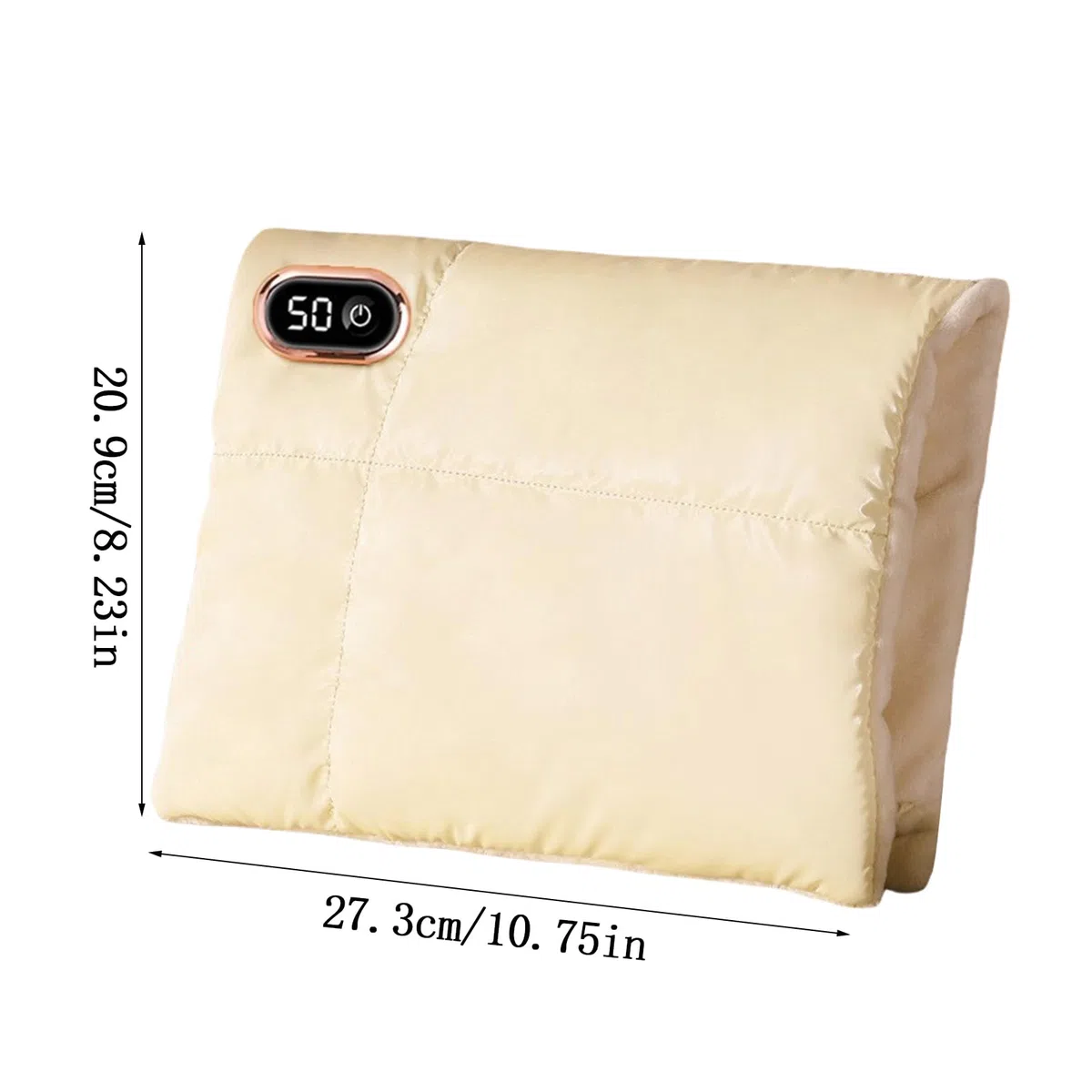 Pochette riscaldante elettrica, scaldamani ricaricabili - Pochette scaldamani in grafene,Guanti scaldamani double face, pochette scaldamani, temperatura a tre velocità per il campeggio e