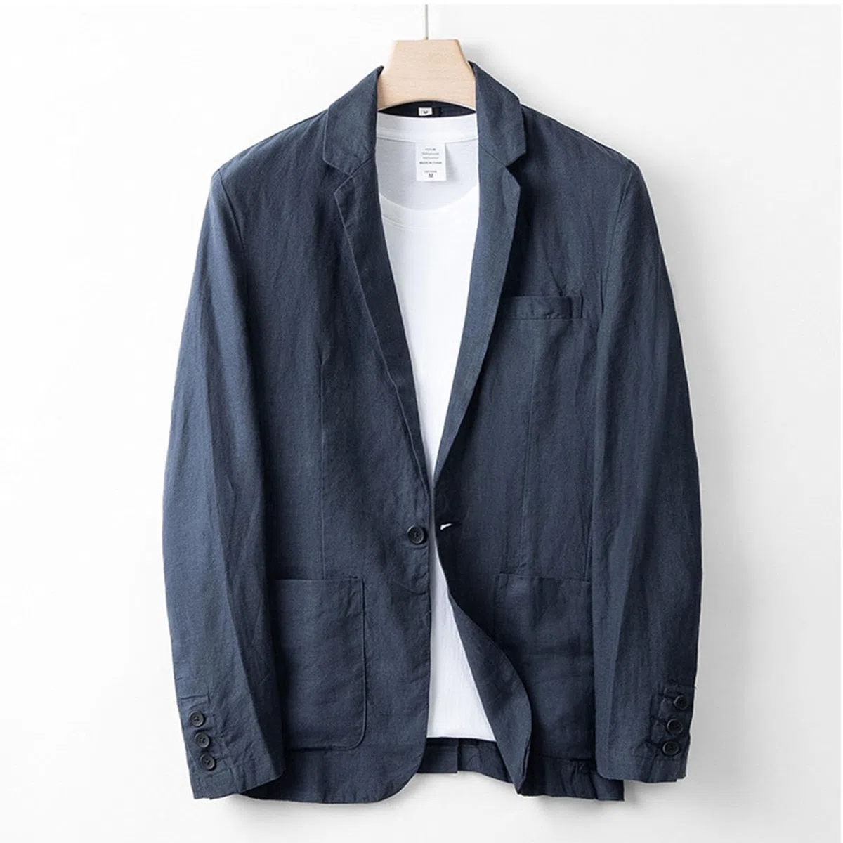 Blazer Uomo Estivo, Casual Giacca con Stampa Floreale a Un Bottone per La Cena Blazer da Abito Formale da Lavoro Giacca da Abito Blazer Bussiness per Matrimonio for Wedding Business Evening da Lavoro