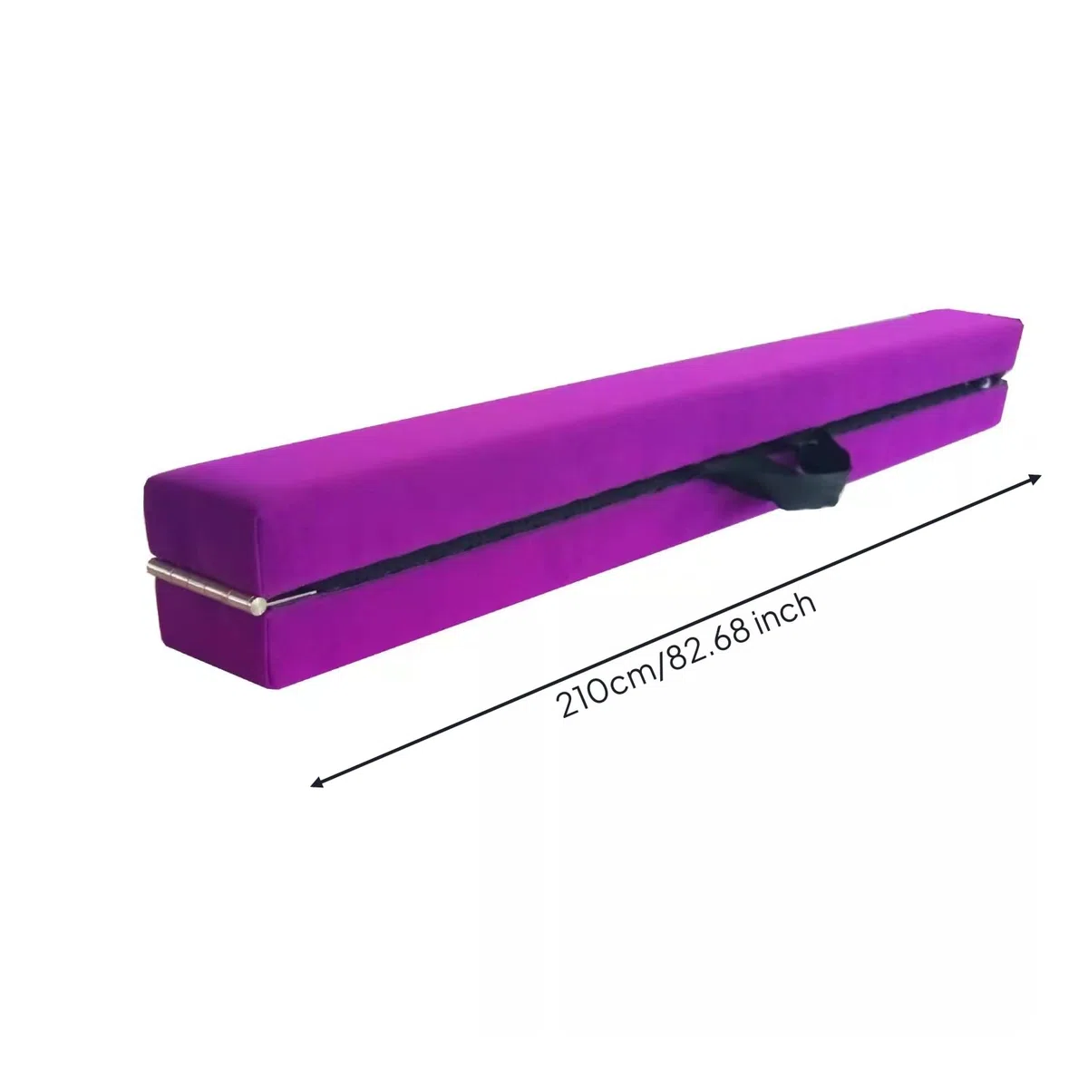 TISHITA Trave di Equilibrio Bambini Trave Ginnastica Pieghevole Attrezzo Allenamento Imbottito Richiudibile Portatile con Cinghia Adatta per Giochi Educativi