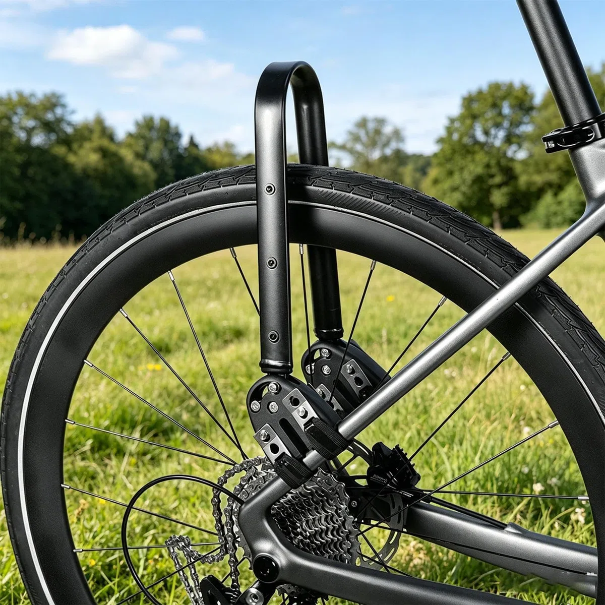 Portapacchi Posteriore per Bici Lega di Alluminio Capacità 30 kg | Portapacchi Posteriore per Bicicletta per Pendolarismo Urbano Ciclismo Avventura Spesa Trasporto Merci