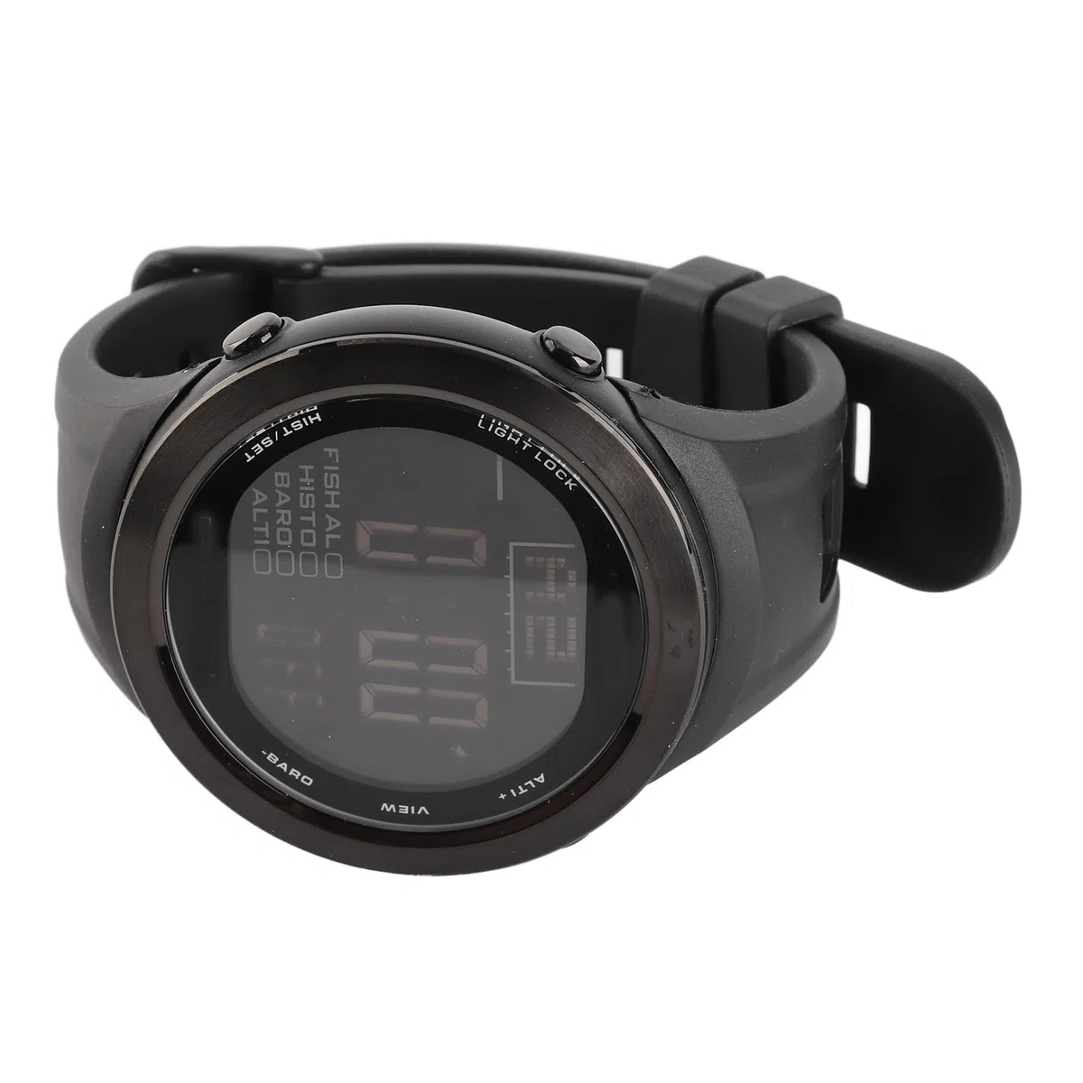 Orologio Barometro da Pesca, Altimetro da Esterno Multifunzionale, Orologio da Pesca con Monitoraggio di 6 Punti di e Pressione dell'aria 24 Ore su 24, Ideale per Accessori Regalo per i